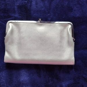 HOBO Leather Metallic Pearl WALLET